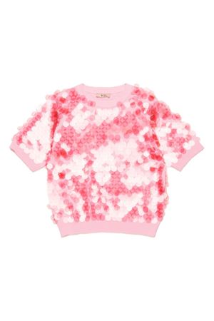 tshirt in cotone rosa N°21 KIDS | N2101YN04030N318